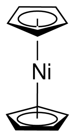 Bis(cyclopentadienyl)nickel - CAS:1271-28-9 - Nickelocene, Ni(Cp)2, Di(cyclopentadienyl)nickel(II)